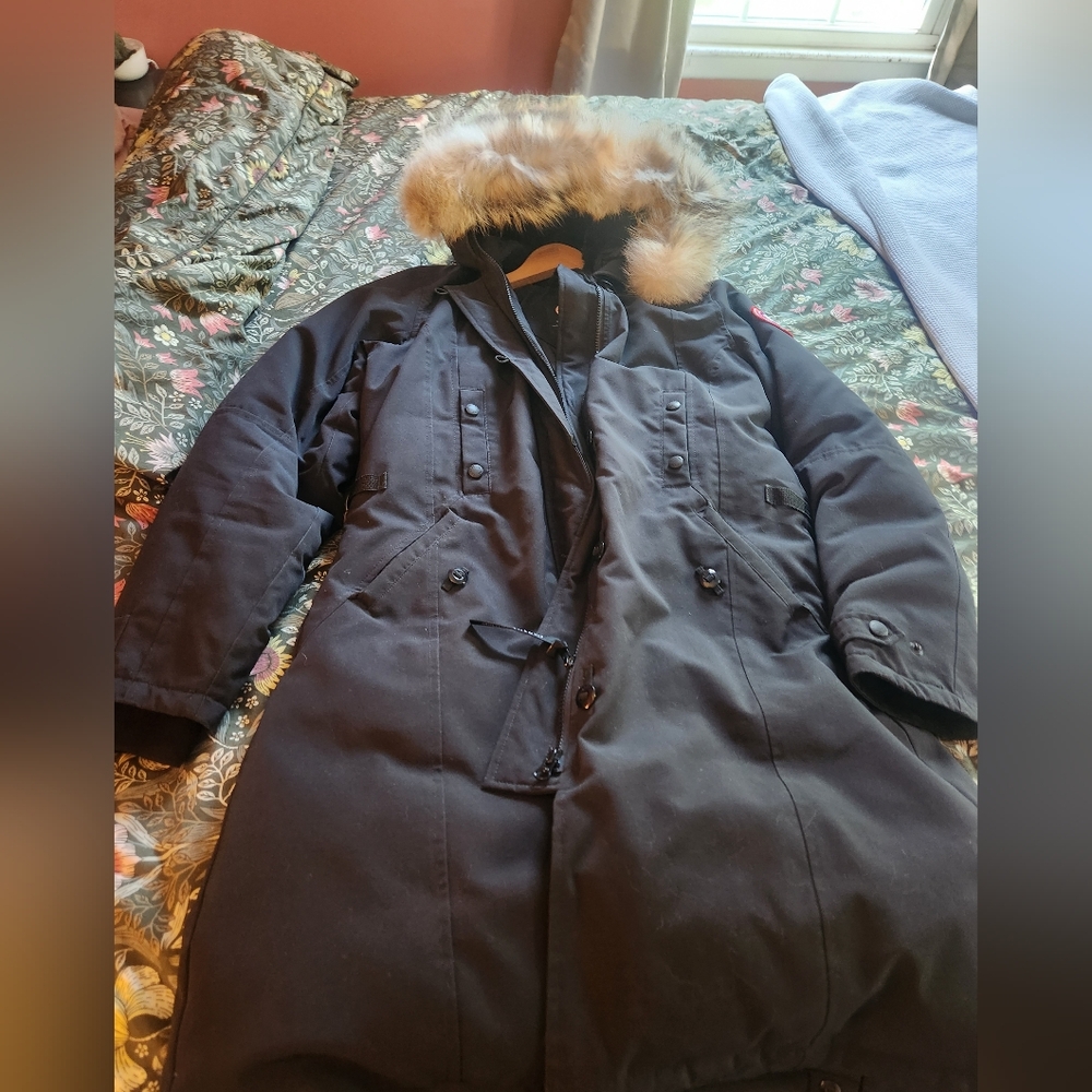 Canada Goose Parker, sz large, black